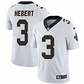 Nike New Orleans Saints #3 Bobby Hebert White NFL Vapor Untouchable Limited Jersey,baseball caps,new era cap wholesale,wholesale hats